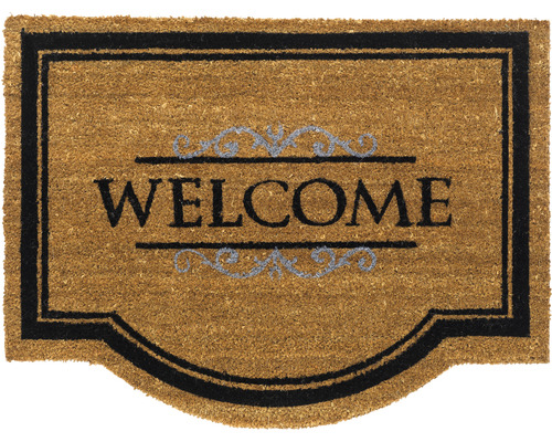 Kokosmatte Welcome natur 60x80 cm Kokosmatte Welcome natur 60x80 cm