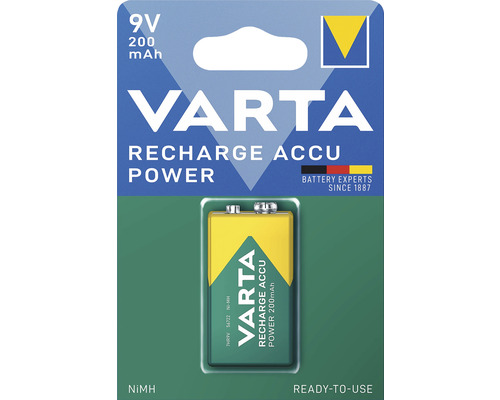 Varta Akku-Batterie E-Block 9 Volt 1 Stück
