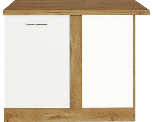 Unterschrank mit einer Tür und einem offenen Fach