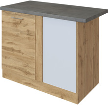 Küchenunterschrank mit Arbeitsplatte, einer Tür und einer Schublade