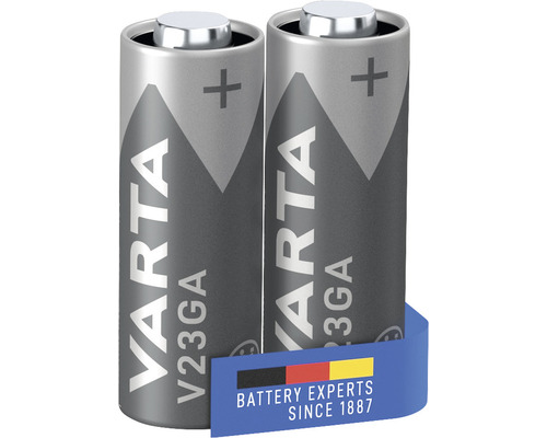 Zwei Varta V23GA Batterien
