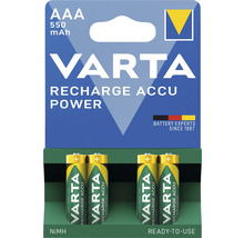 Varta Akku Batterie Ready tu use AAA 4 Stück-thumb-0