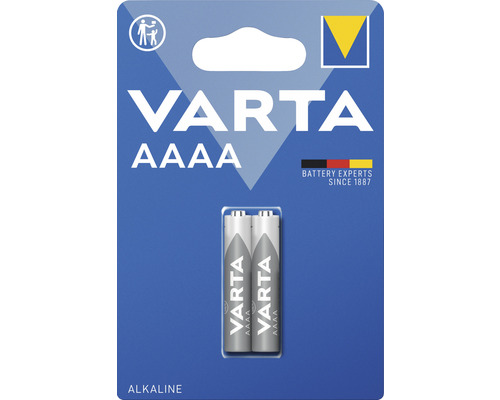 Varta Batterie LR61 AAAA 2 Stück Varta AAAA Alkaline Batterien, 2er Pack