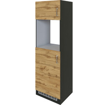 Küchenschrank mit zwei Türen und offenem Fach