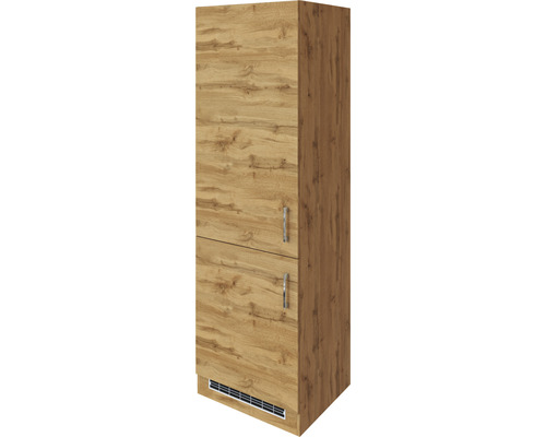 Hochschrank mit zwei Türen im Holzdesign
