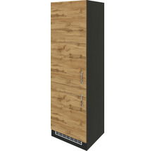 Küchenhochschrank mit zwei Türen und Griffen