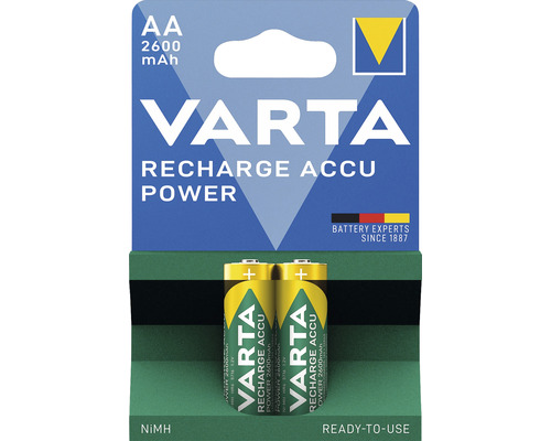 Varta Akku-Batterie AA 2600 mAh, 2 Stk.