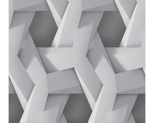 Vliestapete 38721-2 Pint Walls 3D-Grafik Geometrisch grau Vliestapete 38721-2 Pint Walls 3D-Grafik Geometrisch grau