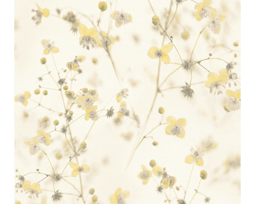 Vliestapete 38726-1 Pint Walls Blumen Landhaus gelb Vliestapete 38726-1 Pint Walls Blumen Landhaus gelb