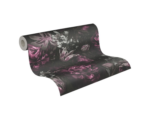 Tapetenrolle mit Blumenmuster