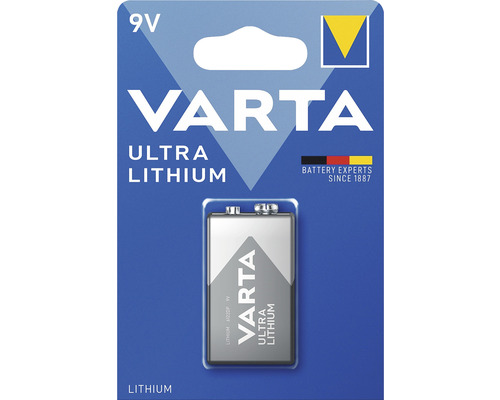 Varta Batterie 9 Volt Lithium Professional 6122 1 Stück-0