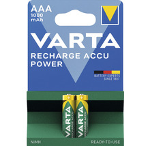 Varta Akku Batterie 2 x AAA Micro-thumb-0