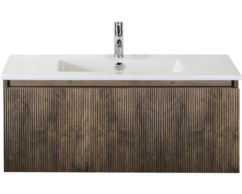 Waschbeckenunterschrank Sanox Frozen 3D 42x101x46 cm mit Keramikwaschbecken charleston Waschbeckenunterschrank Sanox Frozen 3D 42x101x46 cm mit Keramikwaschbecken charleston