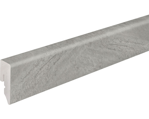 Sockelleiste KU048L1 PVC Stone grey 15x38,5x2400 mm