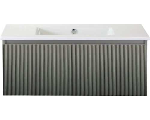 Waschbeckenunterschrank Sanox Frozen 3D 42x101x46 cm mit Keramikwaschbecken ohne Hahnloch petrol Waschbeckenunterschrank Sanox Frozen 3D 42x101x46 cm mit Keramikwaschbecken ohne Hahnloch petrol