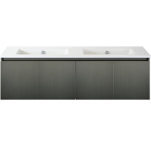 Waschtischunterschrank mit zwei Waschbecken für das Badezimmer