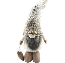 Dekorativer Zwerg mit Mütze und Bart