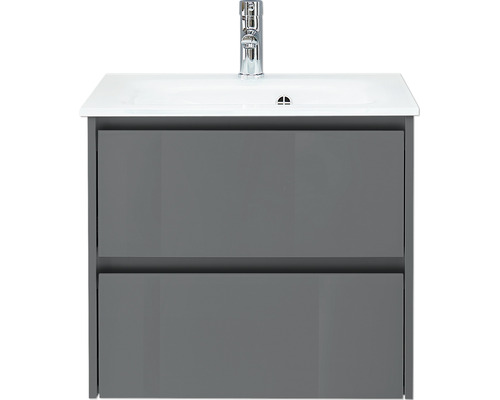 Waschtischunterschrank mit zwei Schubladen und Waschtisch