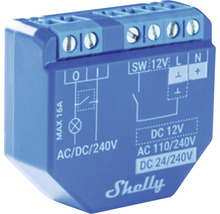 Schalter Shelly PLUS 1 1-Kanal-Wi-Fi, blau (120372)