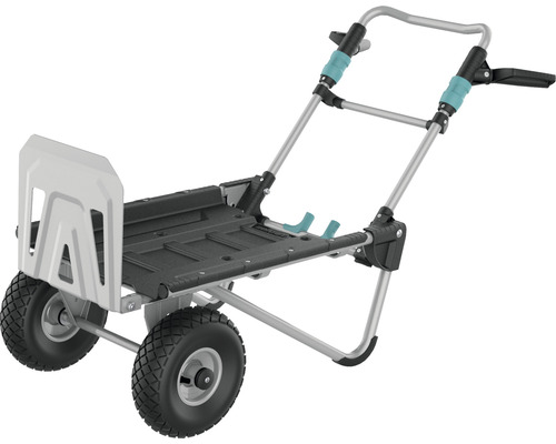 Transportwagen mit Rädern und verstellbarem Griff