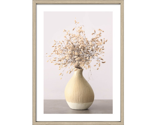 Gerahmtes Bild Still Life With Dried Flowers I 53x73 cm