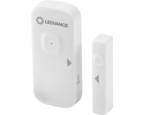 Tür- und Fensterkontakt Sensor Ledvance WLAN 2400 MHz Smart Home-fähig weiß