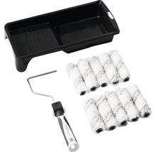 Farbroller Set mit Farbwanne, Bügel und Farbwalzen