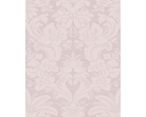 Tapete mit floralem Damastmuster