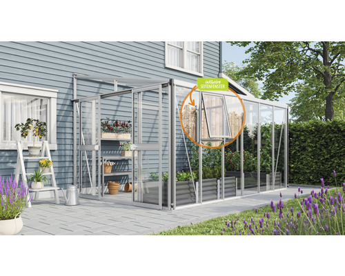 Gewächshaus mit Seitenfenster für den Garten