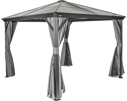 Pavillon mit Vorhängen für den Garten