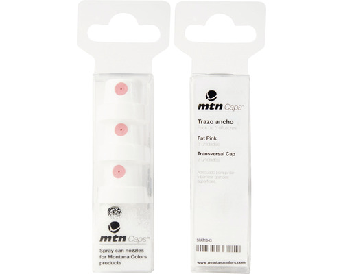 MTN Montana Caps Sprühköpfe 5 cm breit 5 Stück MTN Caps Sprühaufsätze für Montana Colors Produkte, Packung mit fünf Düsen
