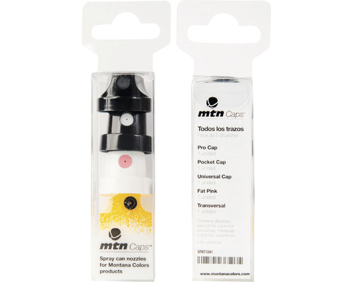 MTN Montana Caps Sprühköpfe gemisch 5 Stück MTN Caps Sprühaufsatzsortiment für Montana Colors Produkte, Fünferpack