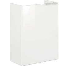 Weißer Hochschrank für Badezimmer
