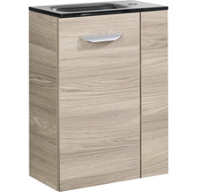Waschbeckenunterschrank mit Tür und Schublade