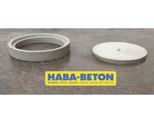 Beton Schachtring mit Abdeckung
