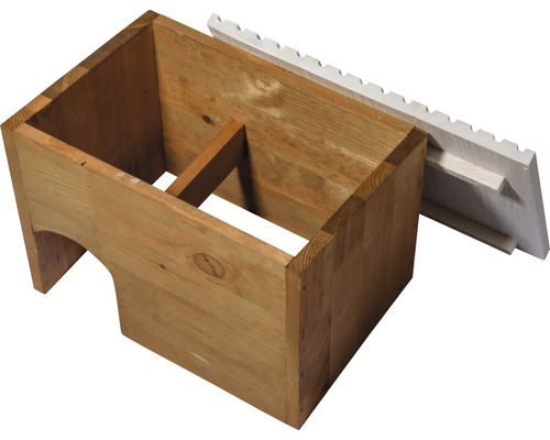 Holz Bienenbeute mit abnehmbarem Deckel