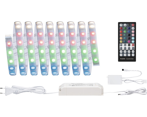 LED Band mit Fernbedienung, Stromversorgung und Steuerung