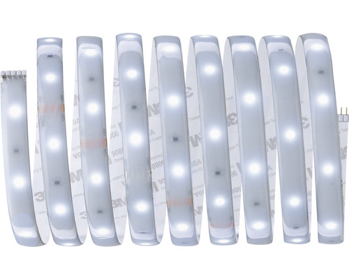 MaxLED 250 Strip IP44 2,5 m 10W 600 lm 6500 K tageslichtweiß Protect Cover 75 LED´s beschichtet 24V geeignet als Erweiterung zu Basisset LED-Lichtband auf Rolle