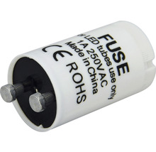 Sicherung für LED Röhren, 1 Ampere, 250 Volt
