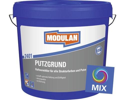 Modulan Putzgrund Haftvermittler für Strukturfarben und Putze im Eimer