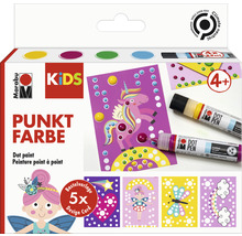 Marabu Kids Punkt Farbe Malset mit Designvorlagen