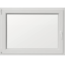 Fenster mit Kunststoffrahmen und Griff