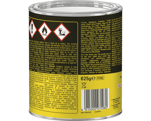 Dose Klebstoff, 625 Gramm