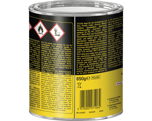 Dose mit Klebstoff, geeignet für Holz, Kunststoff und Metall