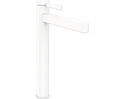 Waschtischarmatur hansgrohe Finoris 260 mit hohem Auslauf 76070700 weiß matt Waschtischarmatur für Standmontage