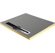 Duschboard mit integriertem Ablauf