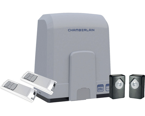 Chamberlain Torantrieb mit zwei Handsendern und Lichtschranken