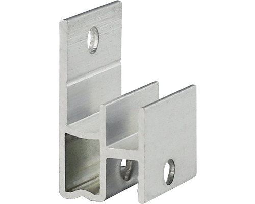 Konsta Clipset für Wandverkleidung WPC Vintage 1 Pack = 90 Stück Aluminium Montageprofil mit Löchern