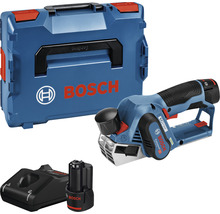 Bosch Akku-Hobel mit Transportkoffer, Akku und Ladegerät