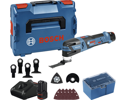 Akku Multi-Cutter Bosch Professional GOP 12V-28, inkl. 2 x Akkus (3.0Ah) und Ladegerät